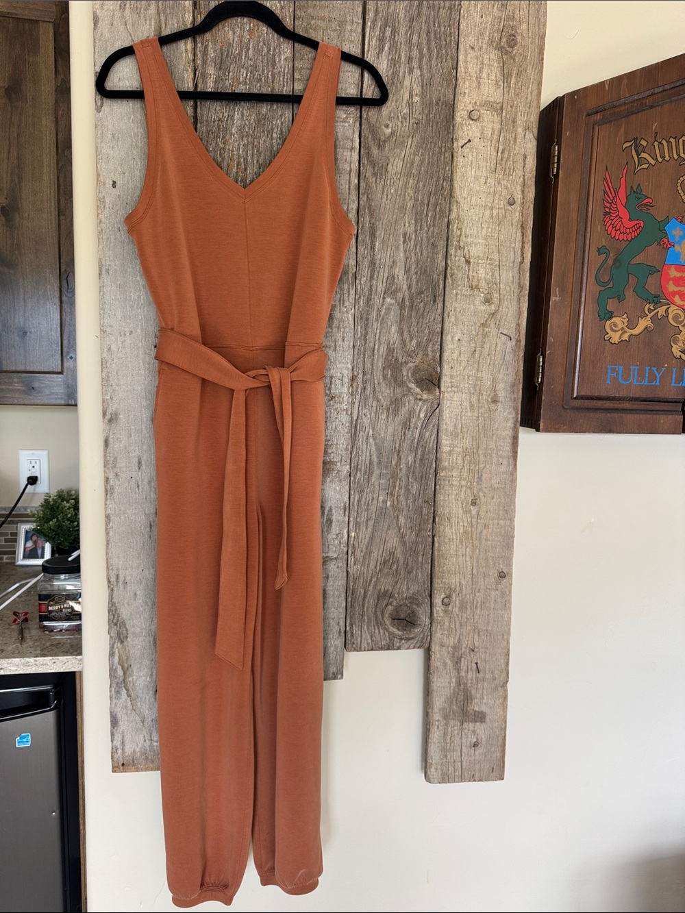 Lululemon V-neck sleeveless jumpsuit